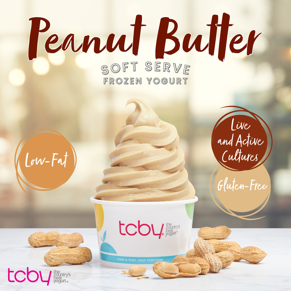 Peanut Butter Soft-Serve Frozen Yogurt