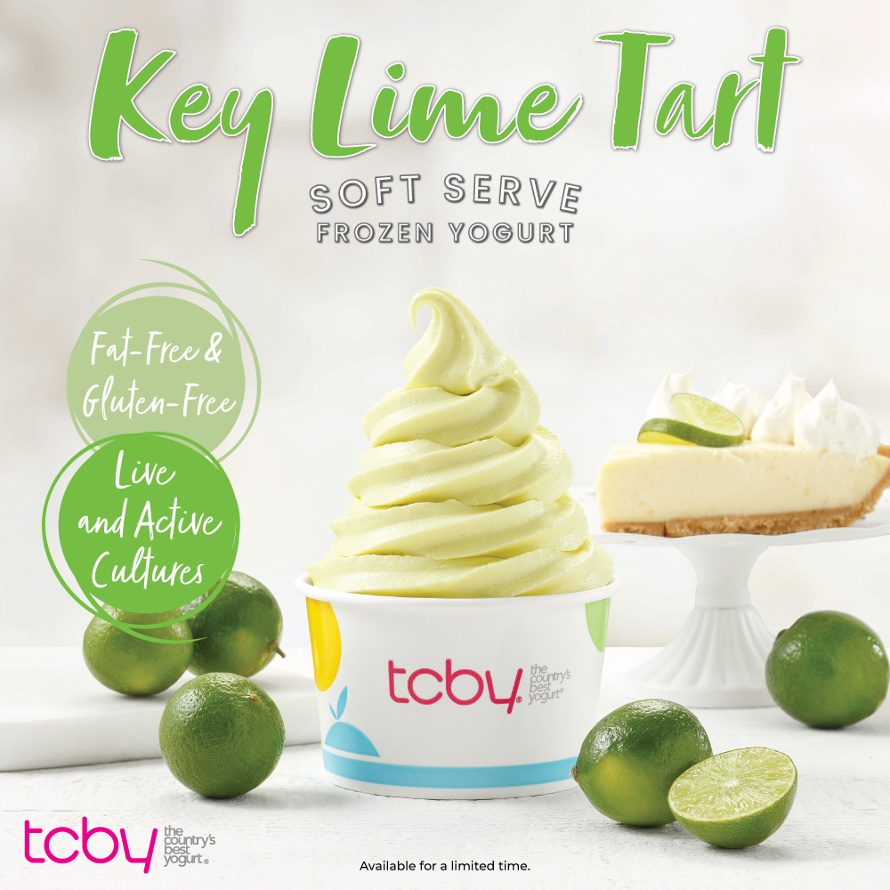 Key Lime Tart Soft-Serve Frozen Yogurt