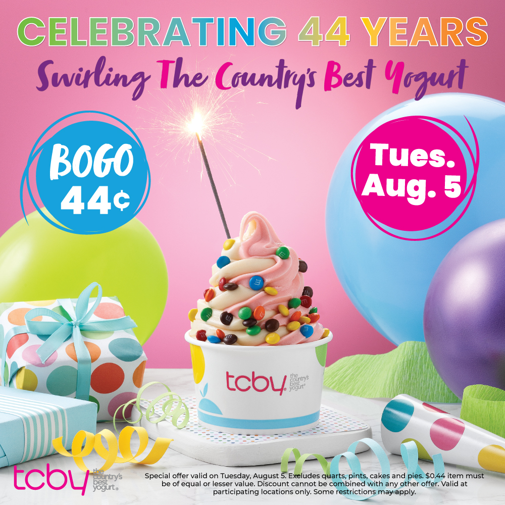 TCBY BOGO for 44¢