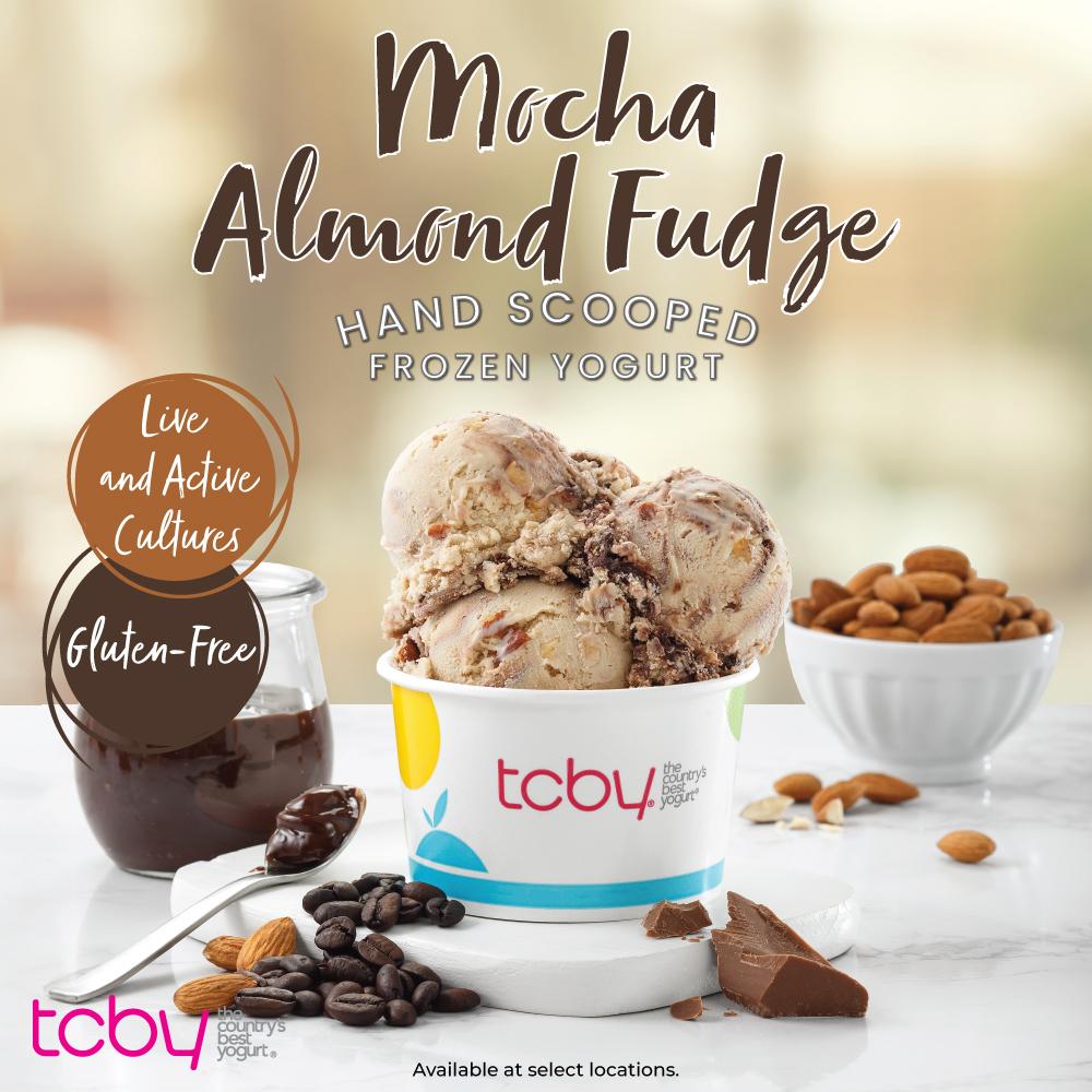 Mocha Almond Fudge Hand Scooped Frozen Yogurt