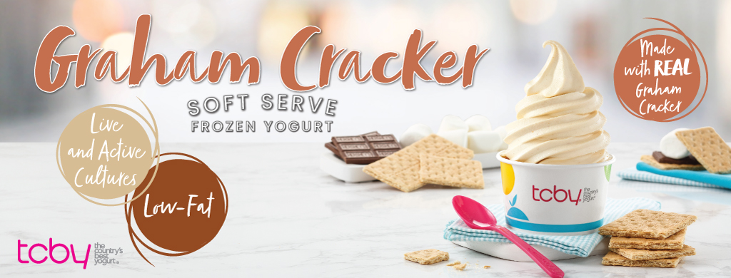 Graham Cracker Soft-Serve Frozen Yogurt