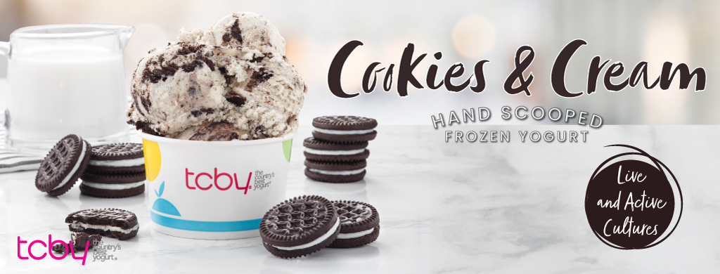 Cookies & Cream Hand-Scooped Frozen Yogurt