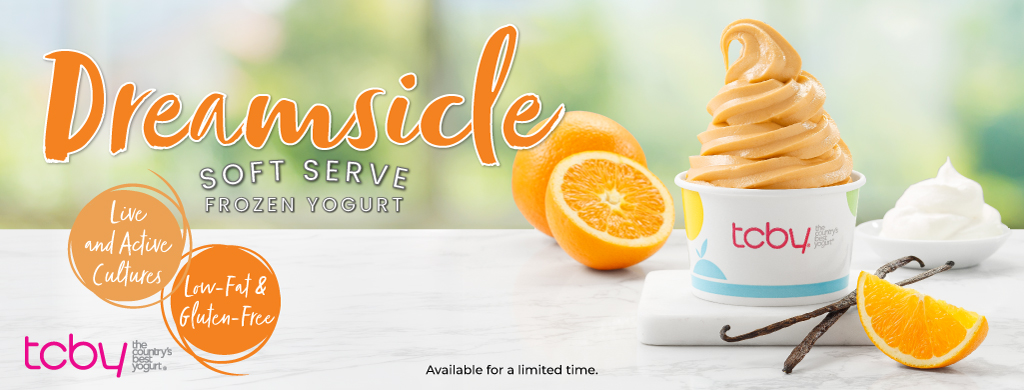Dreamsicle Soft-Serve Frozen Yogurt